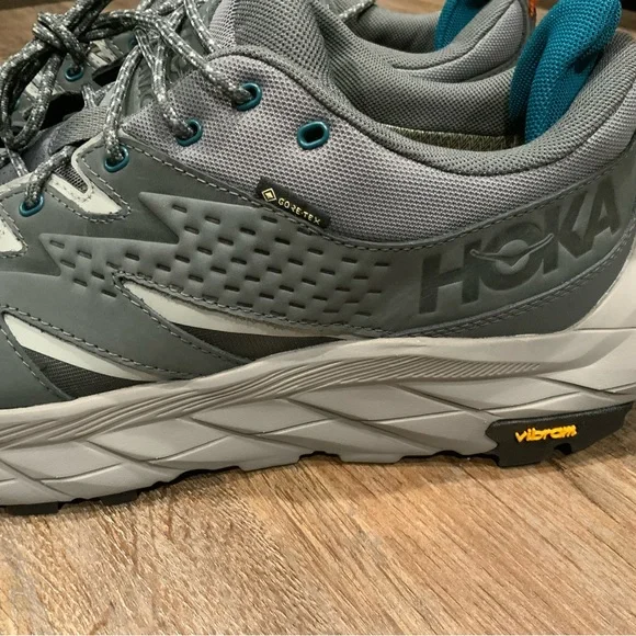 Hoka One One Mens Anacapa Low GTX Castlerock Sharkskin Hiking Boots Size 11.5 - Picture 6 of 7